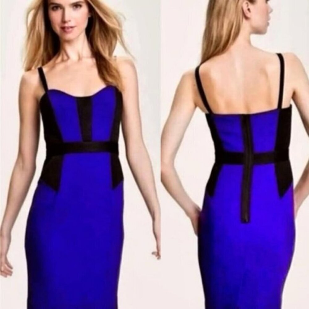 Milly New York Clarise Wool Sheath Dress Womens Size 6